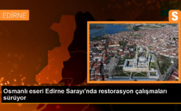 Osmanlı’nın Edirne Sarayı’nda restorasyon çalışmaları devam ediyor