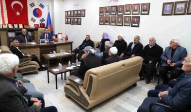 Haliliye Belediye Başkanı Mehmet Canpolat Şehit Aileleri ve Gazileri Ziyaret Etti
