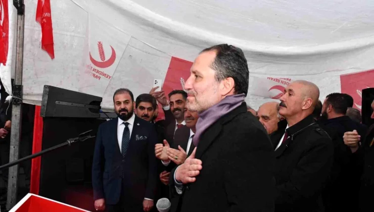 Yeniden Refah Partisi Genel Başkanı M. Fatih Erbakan Bitlis’te Seçim Çalışmalarına Devam Ediyor