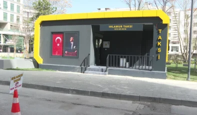 Ankara’da Taksi Durakları Yenileniyor