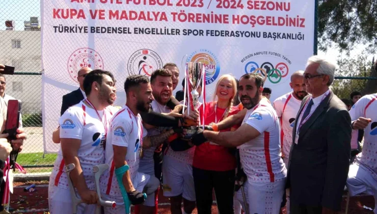 Mersin Olimpik Yetenekler Spor Kulübü Ampute Futbol Birinci Lig Şampiyonu