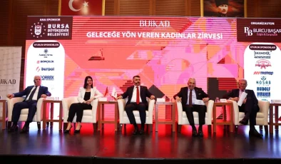 Nilüfer Belediye Başkanı Şadi Özdemir, Geleceğe Yön Veren Kadınlar Zirvesi’nde Kadınların Hayatını Anlattı