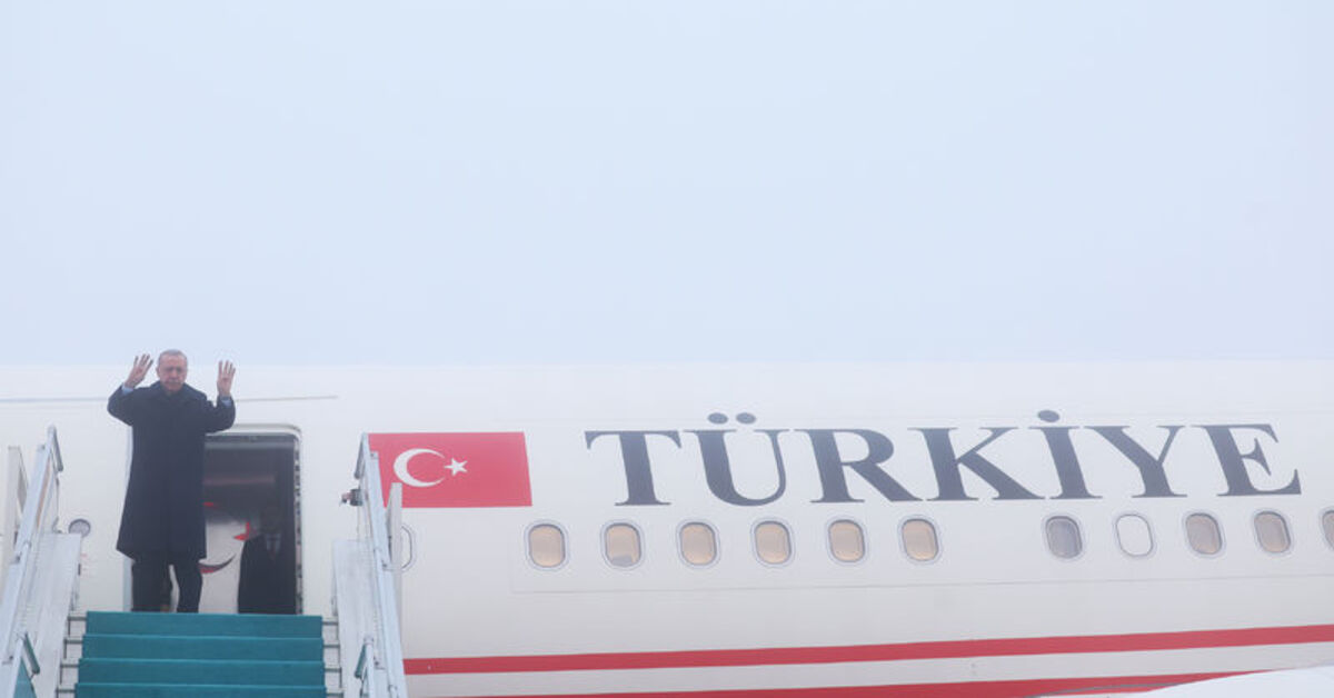 Cumhurbaşkanı Erdoğan Mısır’a gitti