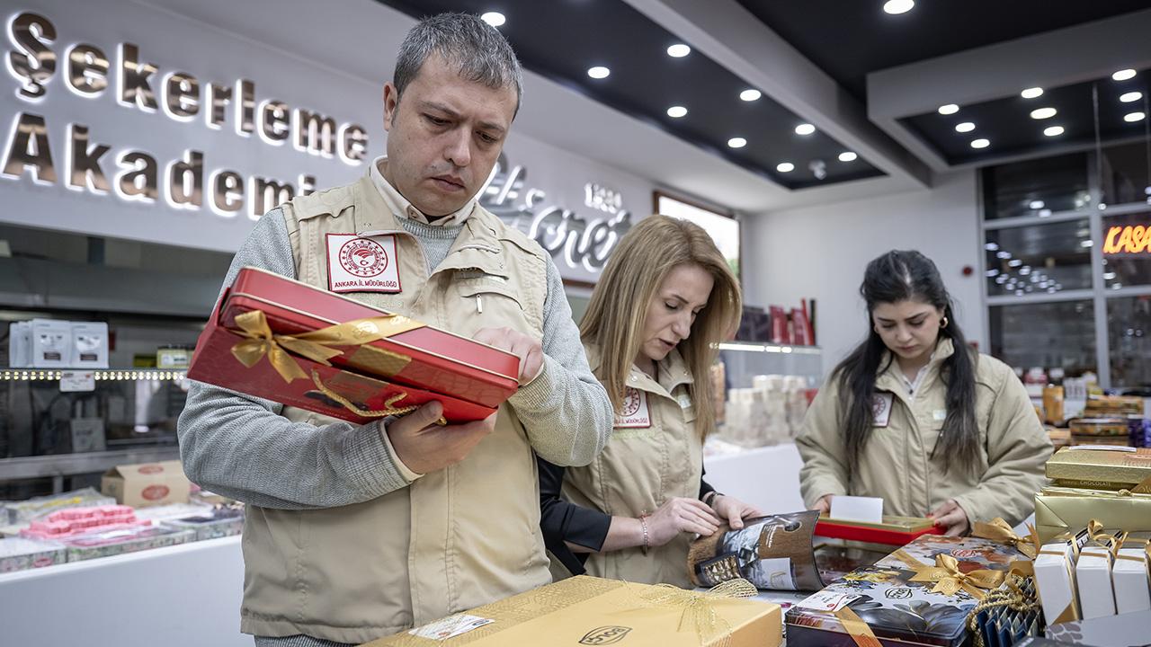 Ramazan Bayramı öncesi ekiplerin tatlı denetimleri yoğunlaştı